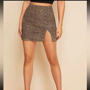 SHEIN | Leopard Print Skirt